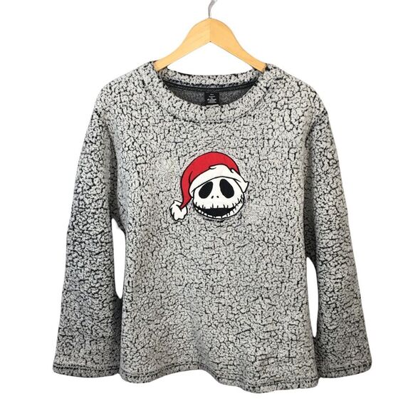 Disney Other - C2 Women’s DISNEY Nightmare Before Christmas Sherpa Sleepwear Sweatshirt 2X
